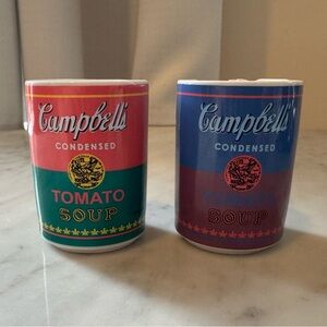 Ligne Blanche Andy Warhol Soup Salt & Pepper Shakers